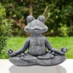 ZenFrogYogaStatue Homeko1