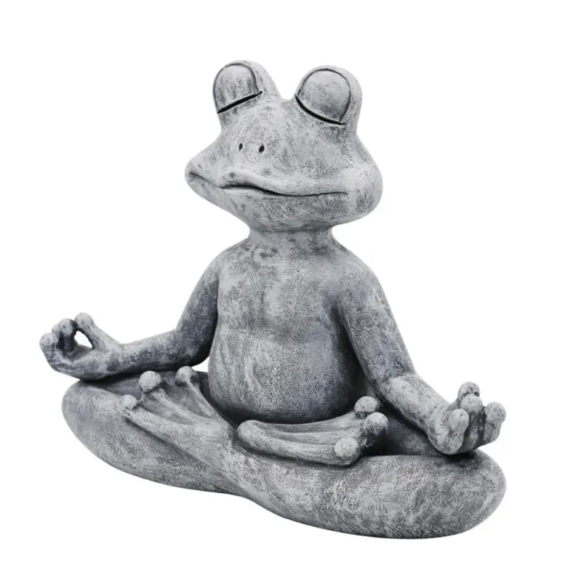 ZenFrogYogaStatue Homeko4