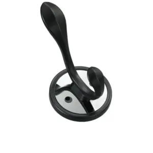 Vintage Zinc Alloy Wall Hook - Black/Gold - Modern Design - Suitable for Living Room and Hallway - 1 piece