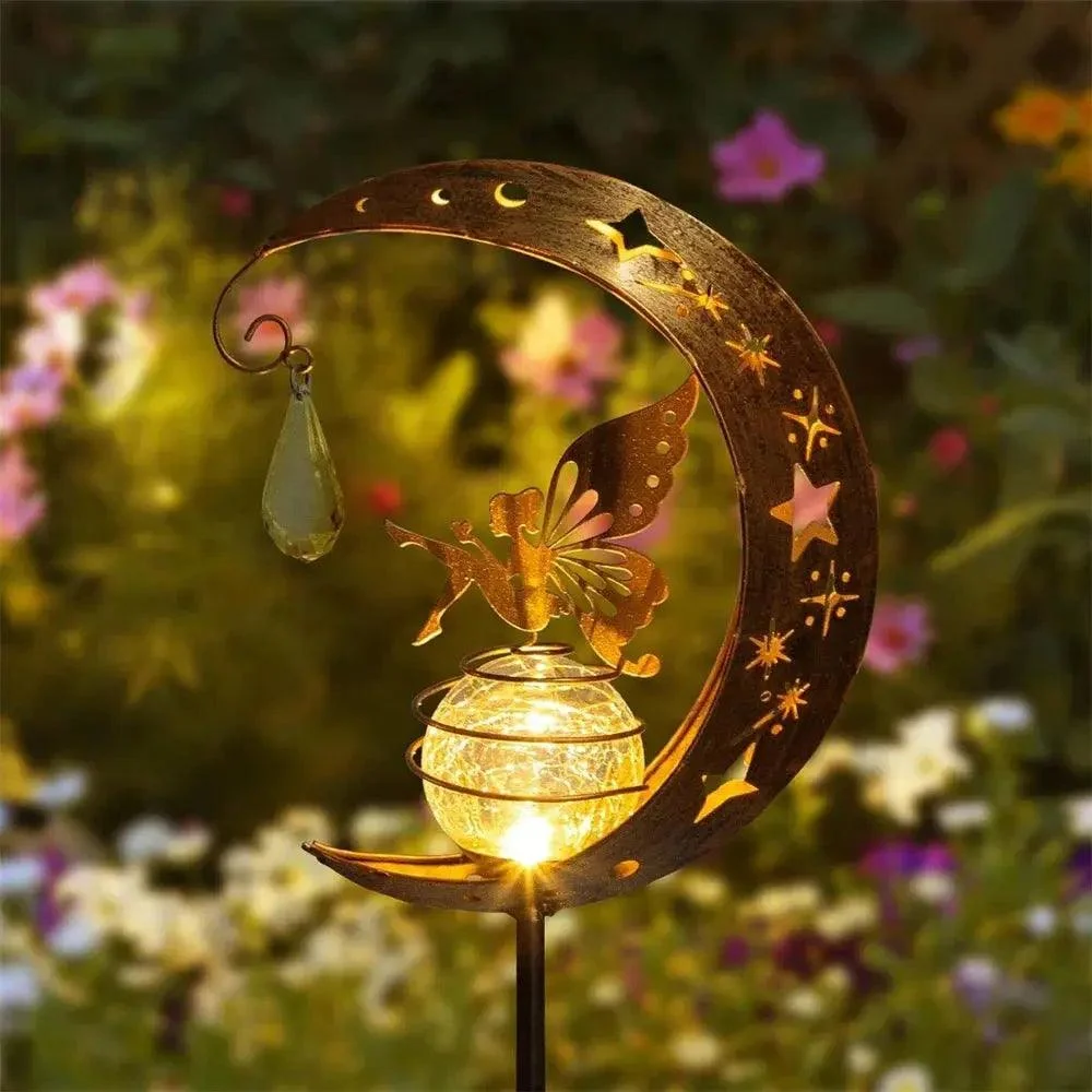 Zonne Energie Maan Fairy Lamp Buiten Tuin Ijzeren Bloem Sprookjesachtige Grond Inbrenglamp Gazon Binnenplaats Decoratief Licht.jpg F7f4cf3b E230 45e6 86fa 81ab34f98117