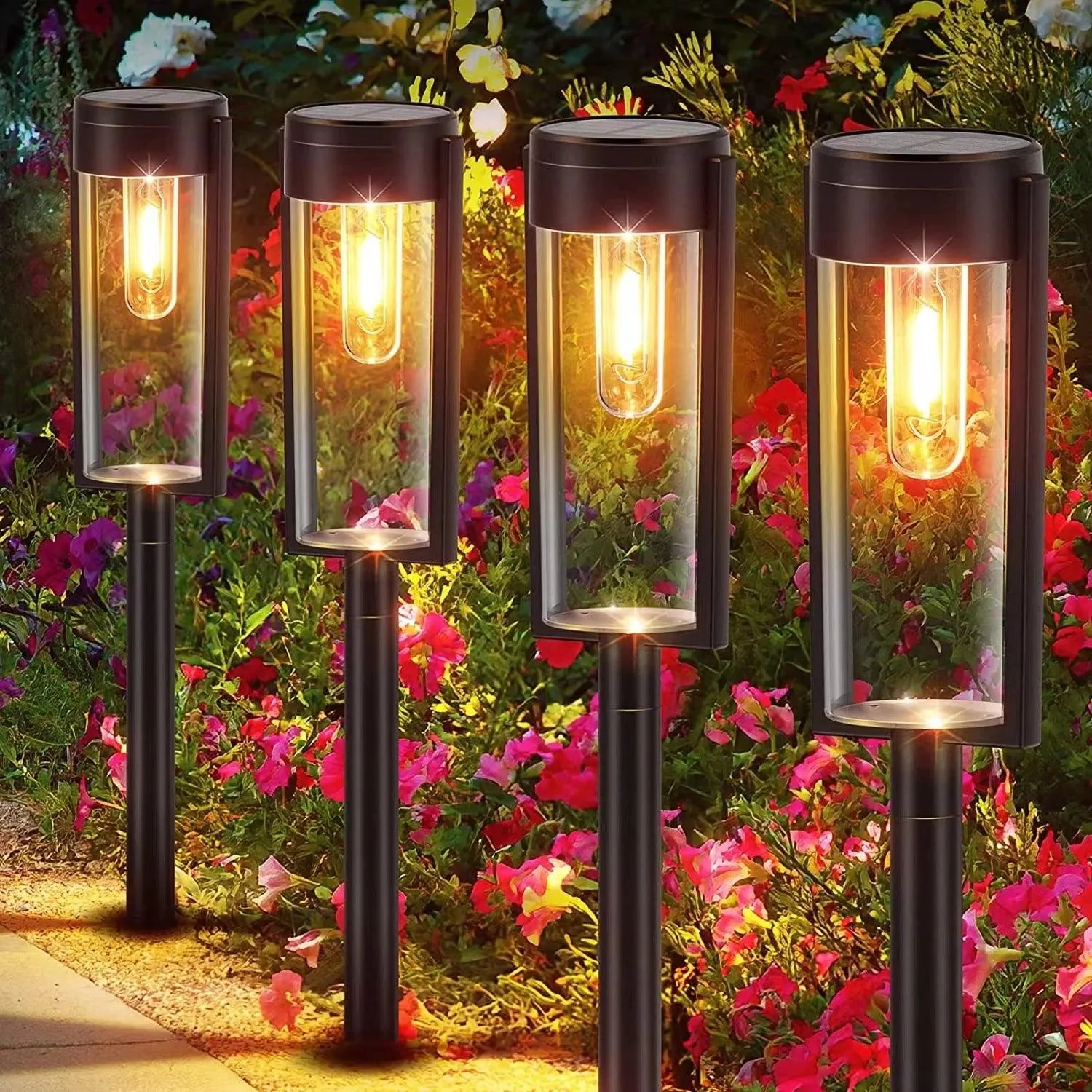 Zonne Energie Pad Verlichting Buiten Zonne Pad Tuinlamp Waterdicht Landschap Verlichting Loopbrug Oprit Gazon Patio Tuin 6c7de172 36c9 42c2 A94d 36a21d057525