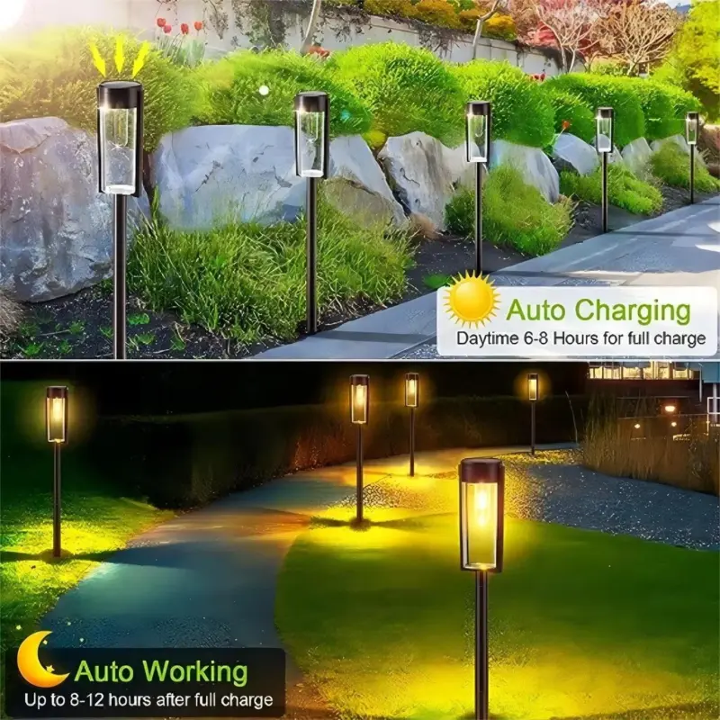 Zonne Energie Pad Verlichting Buiten Zonne Pad Tuinlamp Waterdicht Landschap Verlichting Loopbrug Oprit Gazon Patio Tuin b90bb875 0199 4676 ba5b a2fce0b7050a