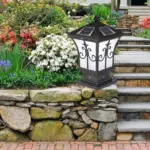 Zonne Energie Retro Lantaarn Lamp Led Outdoor Kolom Licht Voor Tuin Hek Decoratie 21f87d71 f30b 46a0 baa0 5c79c6894475