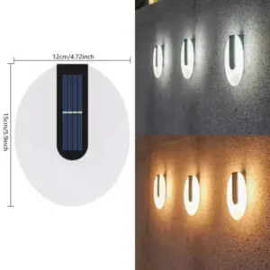 SolarWash – Waterproof Outdoor Wall Lamp for Stylish Lighting