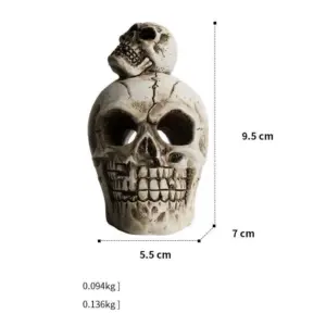Resin Crafts Halloween Decorations Home Skull Aromatherapy