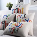 Always right series cushion cover