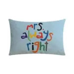 Always right series cushion cover
