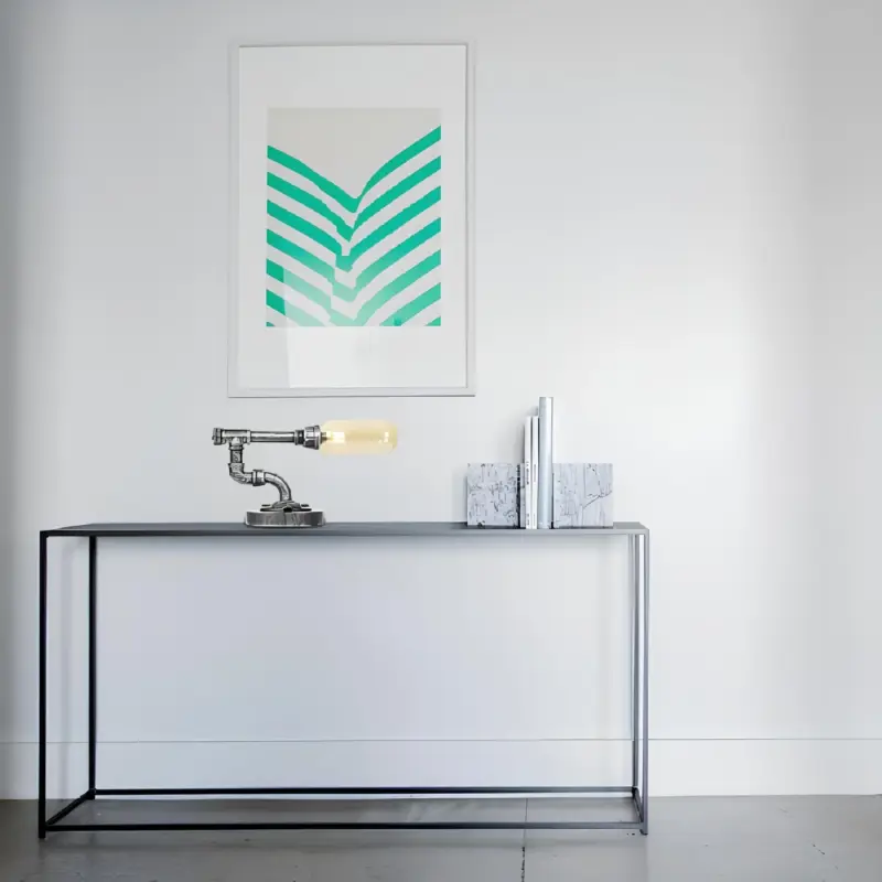 Amberglanz glas tischlampe led kompatibel modern elegant transparent bernstein xlumina