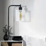 Ambiance stilvolle tischlampe zylindrische form modern xlumina