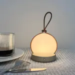 Ambientglow tischlampe modern wohnzimmer led dekorative beleuchtung stilvolles design xlumina