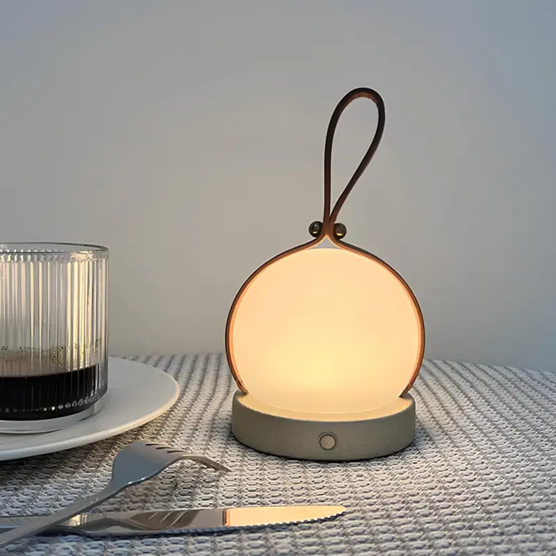 Ambientglow tischlampe modern wohnzimmer led dekorative beleuchtung stilvolles design xlumina