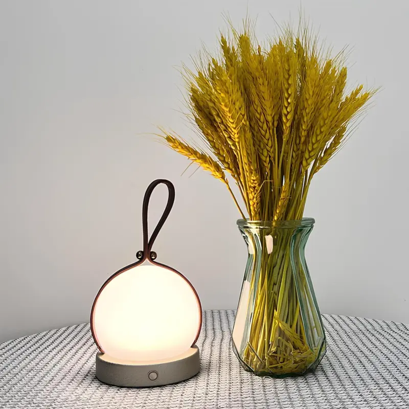 Ambientglow tischlampe modern wohnzimmer led dekorative beleuchtung stilvolles design xlumina