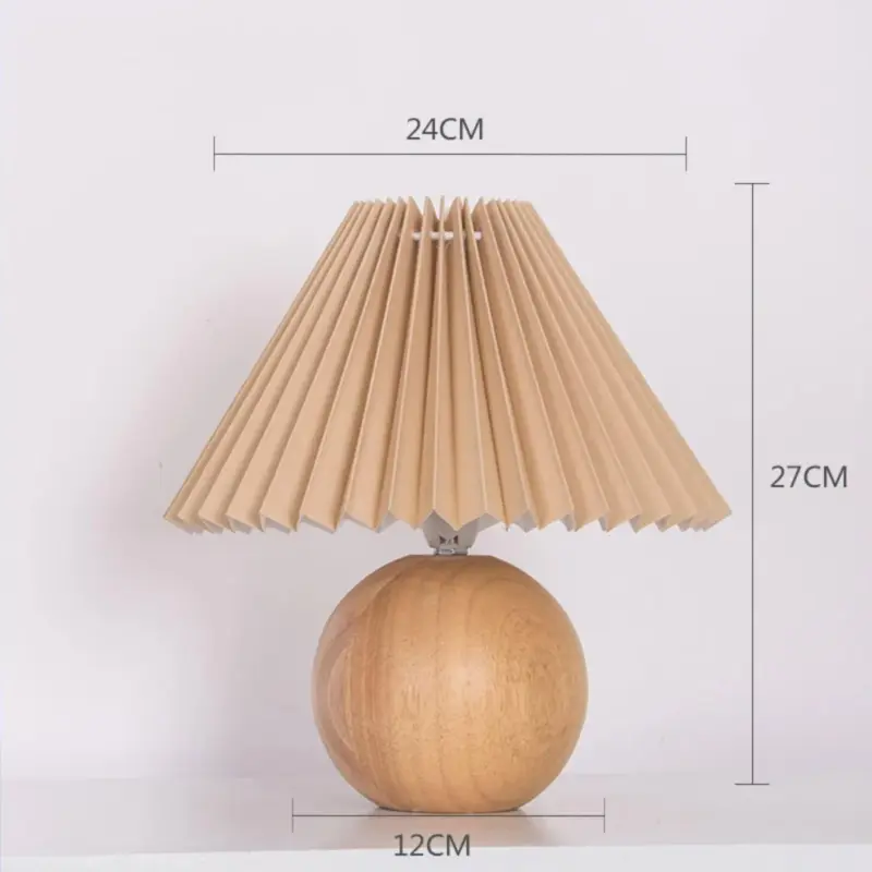 Antikfalten tischlampe vintage klassisch faltenschirm warmbeleuchtung elegant xlumina