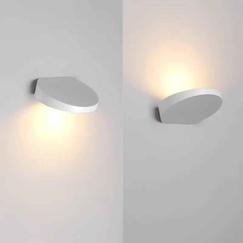 Arcticglow led wandlampe modern minimalistisch warmweiss beleuchtung xlumina
