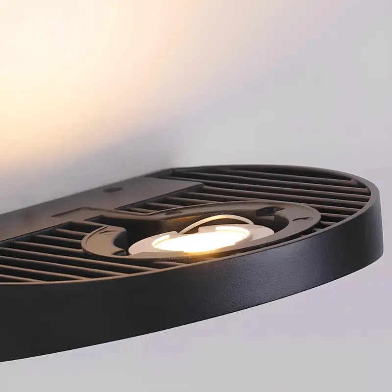 Arcticglow led wandlampe modern minimalistisch warmweiss beleuchtung xlumina