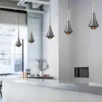 Aurora luxuria silberne hangelampe luxuriose beleuchtung modern design xlumina4