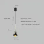 Aurora luxuria silberne hangelampe luxuriose beleuchtung modern design xlumina6