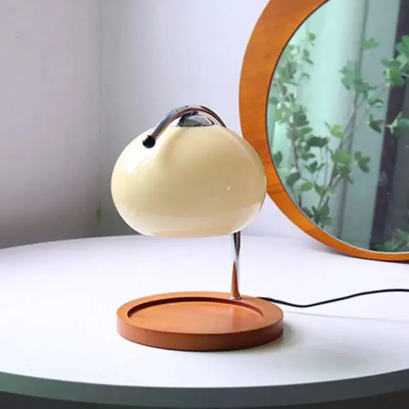 Avantglimmer glas tischlampe macaron design modern stilvolle beleuchtung xlumina