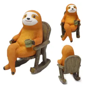 Sloth Grining Garden Courtyard Decoration