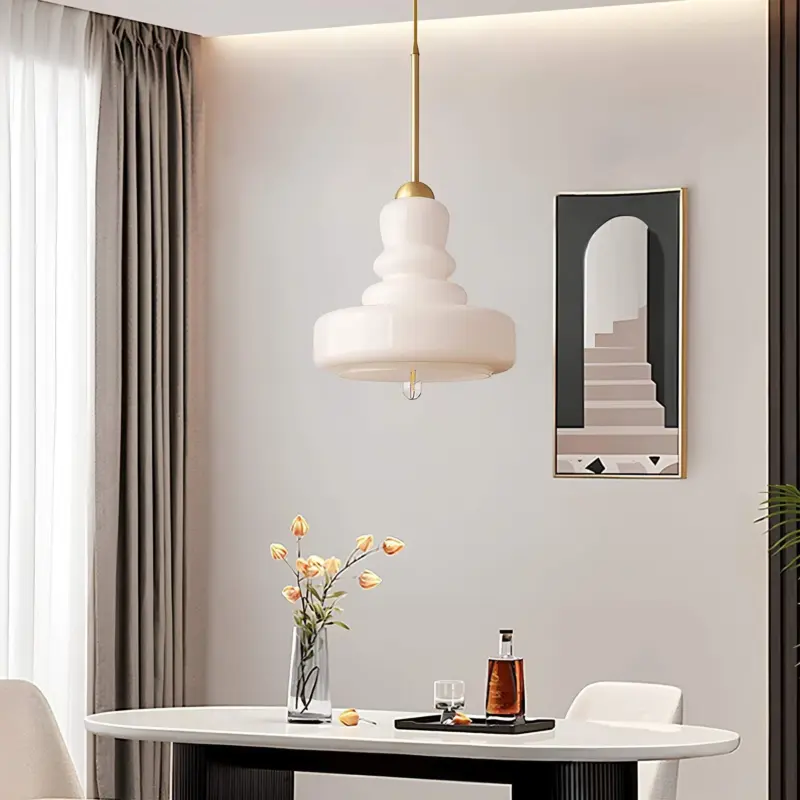 Bauhaus calabash pendelleuchte farbenfrohe deckenlampe modern e27 xlumina2