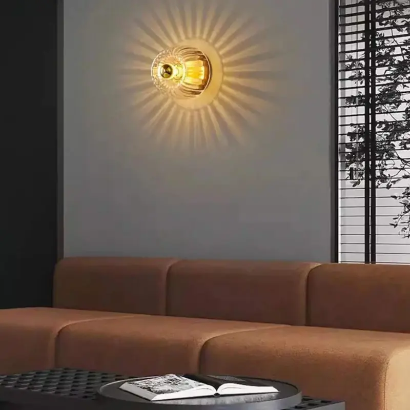 Bauhaus skandinavische wandlampe minimalistisches design led licht silber gold xlumina3