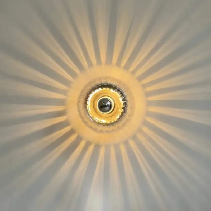 Bauhaus skandinavische wandlampe minimalistisches design led licht silber gold xlumina5