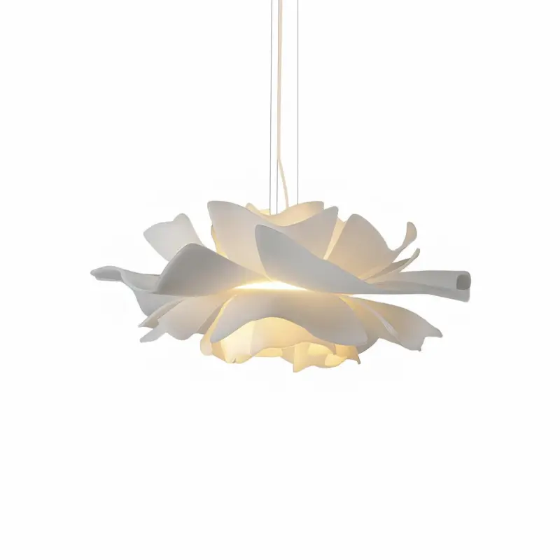 Bella moderne h ngelampe design weiss metall wohnzimmer schlafzimmer xlumina2