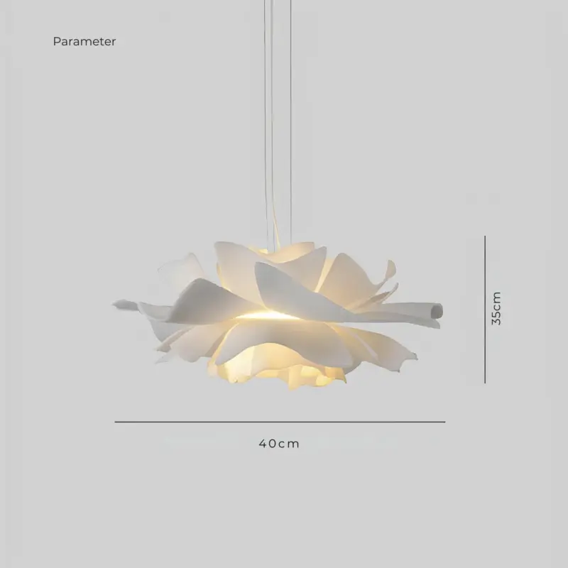 Bella moderne h ngelampe design weiss metall wohnzimmer schlafzimmer xlumina4