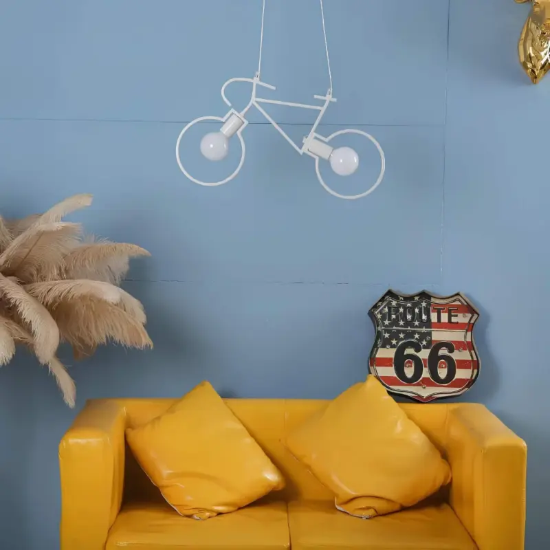 Bikeglow fahrrad haengelampe led modern schwarz weiss design urban beleuchtung langlebig xluminia2