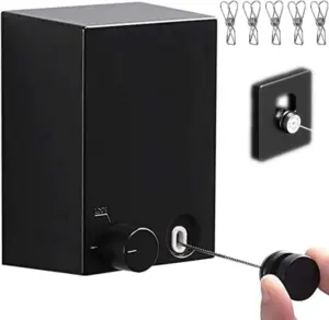 Telescopic Stainless Invisible Clothesline