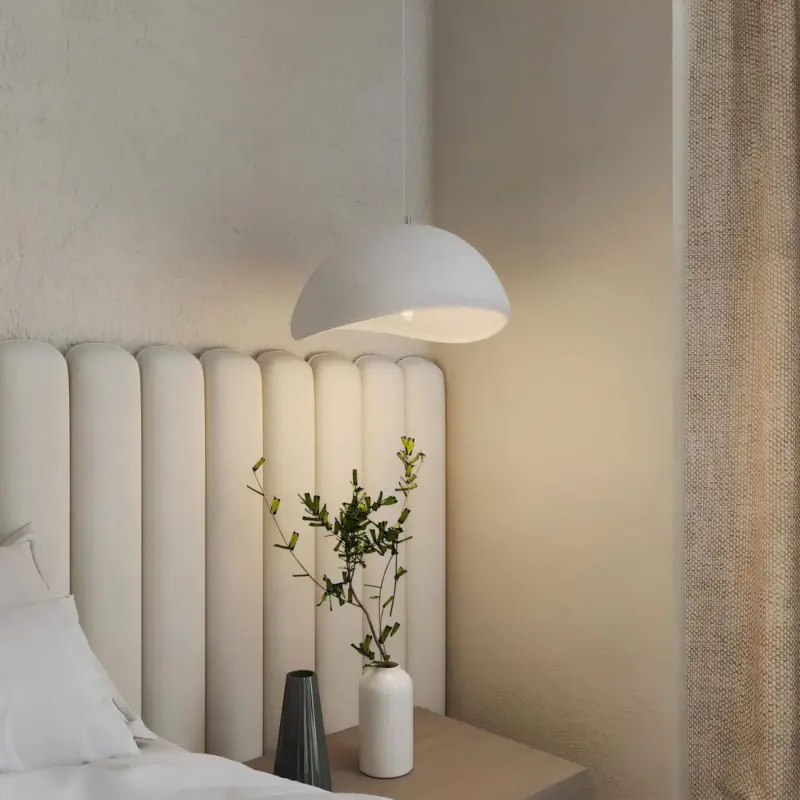 Blomo wabi sabi deckenlampe naturholz weiss led deckenleuchte wohnzimmer schlafzimmer xlumina6