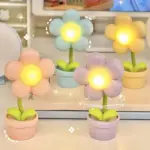 Bloomlite kleine blumen tischlampe led wohnzimmer dekoration xlumina