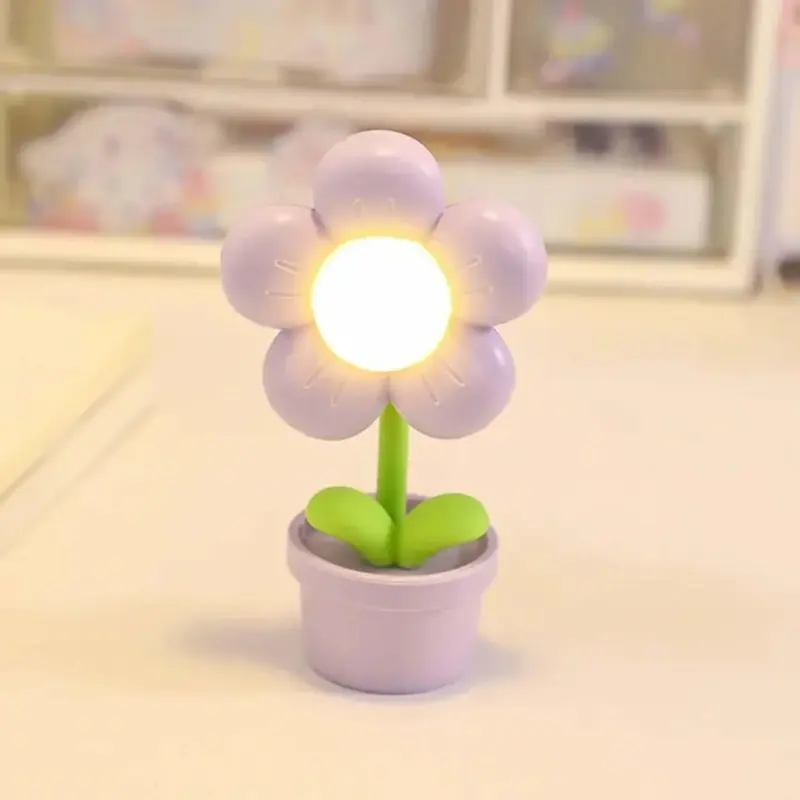 Bloomlite kleine blumen tischlampe led wohnzimmer dekoration xlumina