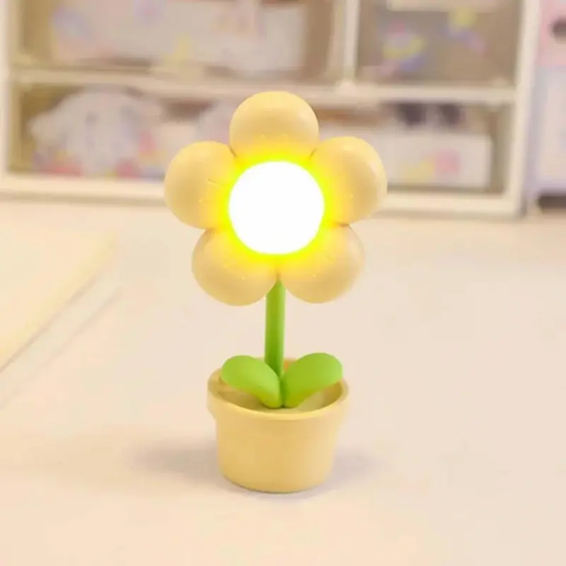 Bloomlite kleine blumen tischlampe led wohnzimmer dekoration xlumina
