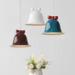 Bowbeam moderne pendelleuchte bogenfoermig dimmen verschiedene farben xlumina10
