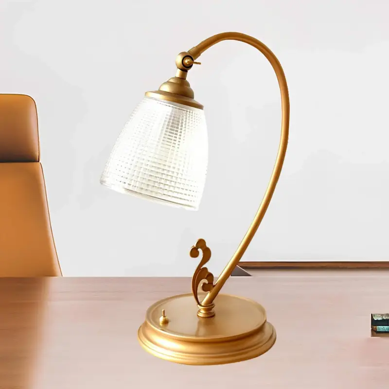 Brightlux vintage nachtlicht tischlampe gold metall led warm xlumina2