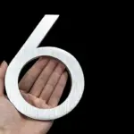 brookfield-satin-nickel-floating-house-number-sign-meraki-449699 Brookfield satin nickel floating house number sign meraki