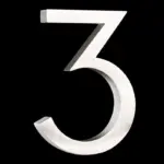 brookfield-satin-nickel-floating-house-number-sign-meraki-613616 Brookfield satin nickel floating house number sign meraki