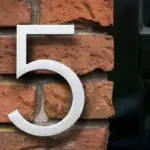 brookfield-satin-nickel-floating-house-number-sign-meraki-880779 Brookfield satin nickel floating house number sign meraki
