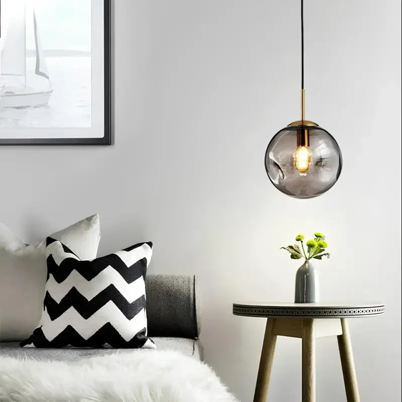 Bubblyglow led tischlampe modern elegant stimmungsvolle beleuchtung gold silber xlumina