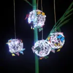 Butterbright haengende solarlampe schmetterling outdoor solar lichtgarten edelstahl led xlumina3