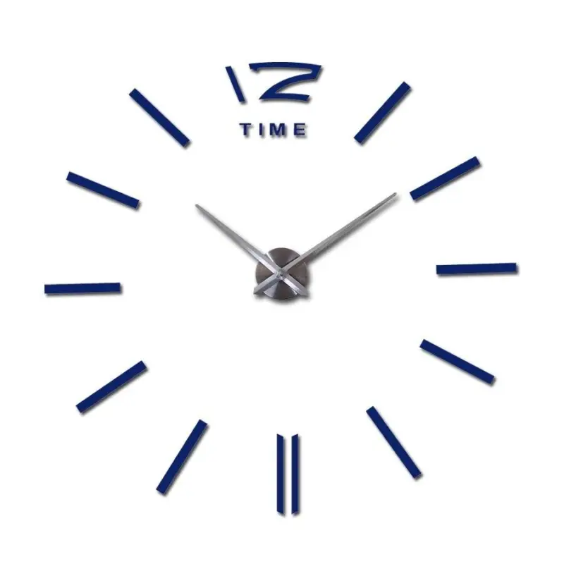 C2busale wall clock watch clocks 3d diy acrylic mirror stickers Living Room Quartz Needle Europe horloge