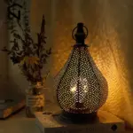 Casablanca marokkanische tischlampe schwarz gross klein weiss wohnzimmer leuchte xlumina2