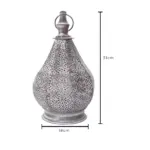 Casablanca marokkanische tischlampe schwarz gross klein weiss wohnzimmer leuchte xlumina5