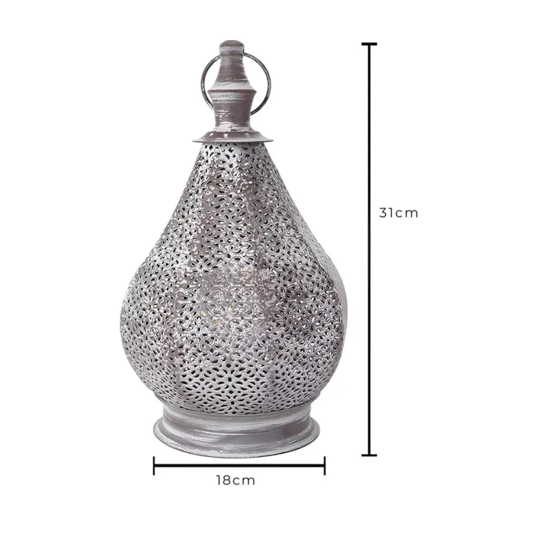 Casablanca marokkanische tischlampe schwarz gross klein weiss wohnzimmer leuchte xlumina5