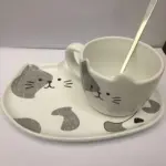 Cat ceramic coffee cup