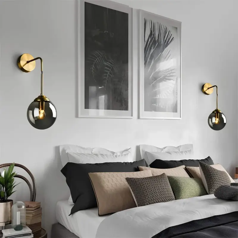 Clearvue wandlampe aus nordischem glas klar modern skandinavisches design xl xlumina3