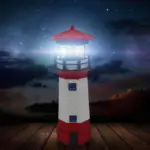 Coastalray solar led leuchte gartenbeleuchtung maritimer stil weiss schwarz 25cm energieeffizient wetterfest xlumina2