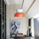 Color block nordic pendant light