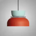 Color block nordic pendant light